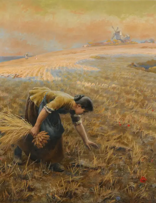 Gleaning by Arthur Foord Hughes